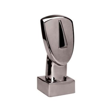 Imagem de Escultura Em Cerâmica Face 29x11cm