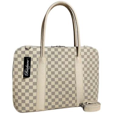 Imagem de Maleta Feminina Grande Executiva Pasta Bolsa Case Para Notebook Social
