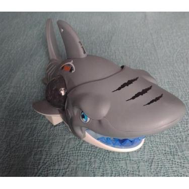 Imagem de Tubarão Fujão Toca Musica Led Baby-shark Brinquedo