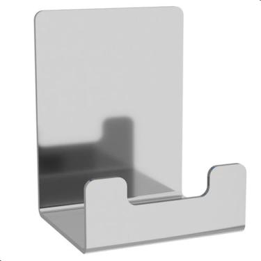 Imagem de Cabide Gancho de Parede Inox Toalha Banheiro Com Adesivo ELG - Unidas