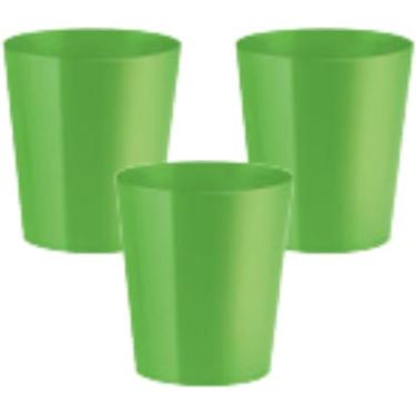 Imagem de Copinho de Doce Neon 25ml Acrílico Brilha na Luz Negra 10 Unid (Verde, Pequeno)