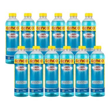 Imagem de Kit 12 Detergente Para Limpa Borda Piscina Genco 01 Lt