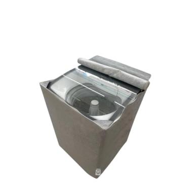 Imagem de CAPA PARA LAVADORA SAMSUNG 14KG WA14CG IMPERMEÁVEL FLEX (Cinza)