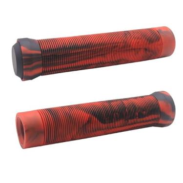 Imagem de Z-FIRST Punhos de guidão de bicicleta, pegas de borracha para ciclismo macias e antiderrapantes para barras de scooter de acrobacias profissionais e barras de bicicleta BMX