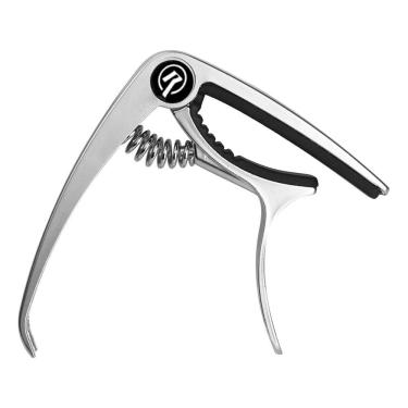 Imagem de Capotraste Ronsani Pro-R Deluxe P/ Violão Aço Prata 1003