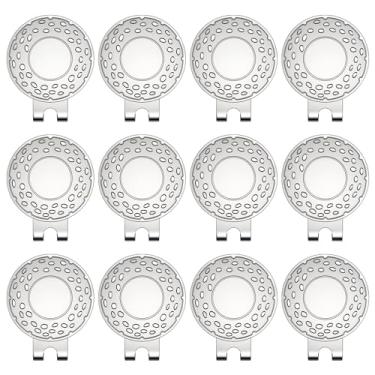 Imagem de GHHJX Marcador magnético para golfe, golfe, bola de golfe, acessórios profissionais para treinamento de golfe, 5 peças, Sliver