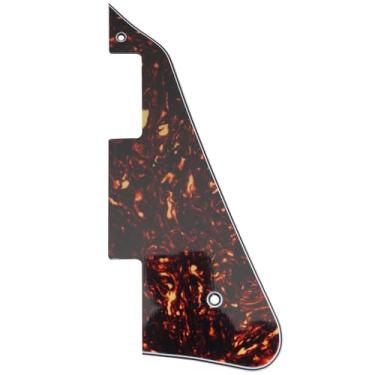Imagem de Musiclily Escudo Pickguard para Guitarra EUA Les Paul Estilo Moderno, 4 Camadas Tortoise Shell