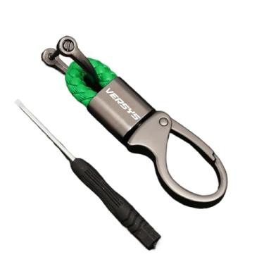 Imagem de jininshengxindianzi Compatible With Versys 650 300 300X 1000 X300 Motorcycle Accessories Keychain Keyring Key Chains Lanyard Chain Key Rings(Green)