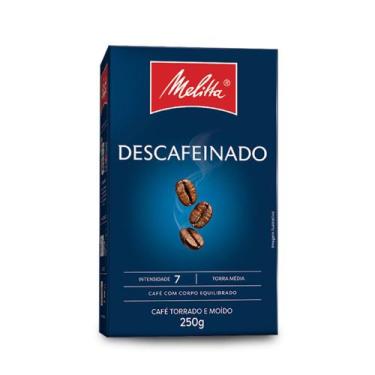 Imagem de Café Moído Melitta Descafeinado Torrado e Moído 250g