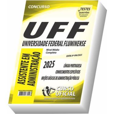 Imagem de Apostila Uff - Assistente Em Administração - Curso oficial
