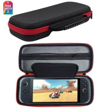 Imagem de Case Para Nintendo Switch 2 NS2 Bolsa Maleta EVA - 123Games