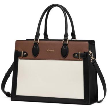 Imagem de Bolsa para laptop LOVEVOOK para mulheres, bolsa de trabalho de 17 pole
