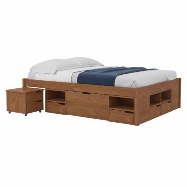 Imagem de Cama Queen Kiara Madeira Maci