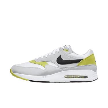 Imagem de Nike Tênis de golfe masculino Air Max 1 '86 OG G, Cinza lobo/branco/cacto brilhante/preto, 38