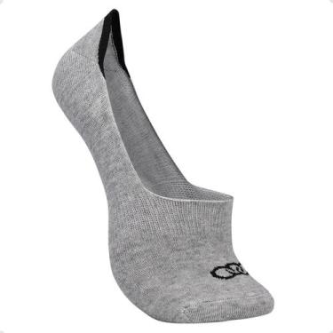 Imagem de Meia Masculina Invisivel Olympikus Cinza, Mescla, UN