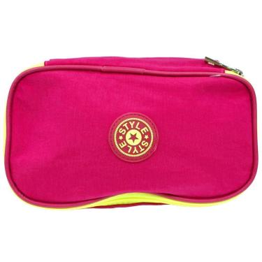 Imagem de Estojo Multiuso c/ Ziper Style 2443850 Rosa - Quanhe