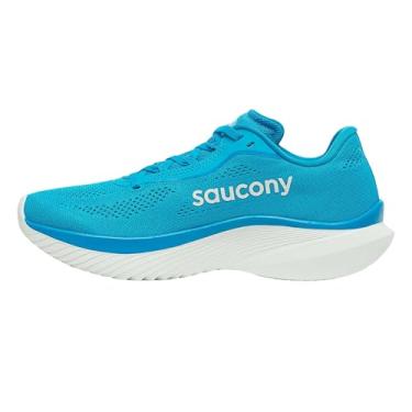 Imagem de Saucony Tênis feminino Kinvara 15, Azul/branco, 41