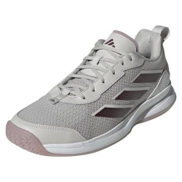 Imagem de adidas Tênis feminino Avaflash Low, Cinza/aurora metálico/figo pré-amado, 9.5