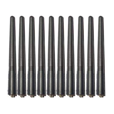 Imagem de bestkong 10 x Antenas VHF para Motorola HT750 HT1250 HT1550 GP340 GP380 GP360 CP150 CT250 CT450 EP450 GP320 CP200 Rádio bidirecional