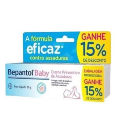 Imagem de Creme para assadura bepantol baby com 30g - Bayer
