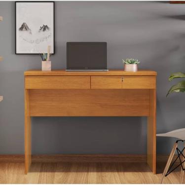 Imagem de Escrivaninha Felícia 2 Gavetas JCM Movelaria - Cinamomo