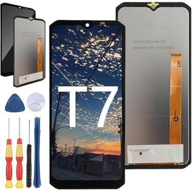 Imagem de Yuxyiony Nova tela de substituição para tela LCD Hotwav T7 e acessórios de ferramentas de substituição