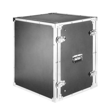 Imagem de Case Rack Periférico 12U Profissional Com 2 Trilhos Roscados