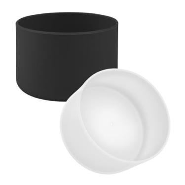Imagem de BKBY Bota de silicone misto de 2 peças, compatível com garrafa e copo FreeSip Sway Owala de 850 g e 1,134 g, melhora a estabilidade e a capa protetora inferior antiamassamento para acessórios Freesip
