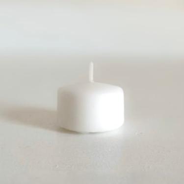 Imagem de Vela votiva, cera branca sem cheiro, caixa com 108, para casamento, aniversário, festa, spa, férias e decoração de casa (tempo de queima de 4 horas)