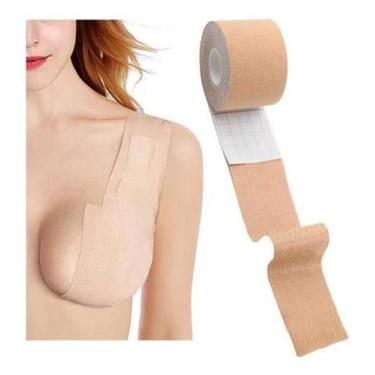 Imagem de Rolo Fita Adesivo Levanta Seios - Nude / BEGE - 5Cm / 5 Metros - MARKE
