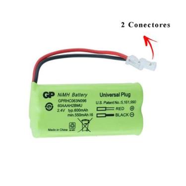 Imagem de Bateria Para Telefone Sem Fio Recarregável T504 2,4v 600mah GP - Origi