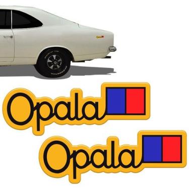 Imagem de Adesivos Opala Bandeira 1975/79 Chevrolet Dourado Genérico - SPORTINOX