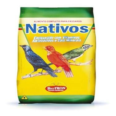 Imagem de Nativos 1 Kg - Biotron - Trinca Ferro, Pixarro, Pássaro Preto, Azulão,