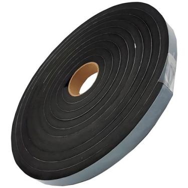 Imagem de Fita Adesiva Esponjosa Janela Porta Colante Vedação Rolo Com 10 Metros