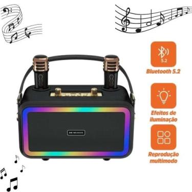 Imagem de Karaokê Portátil com Bluetooth para presente Entrega Rápida - Atena