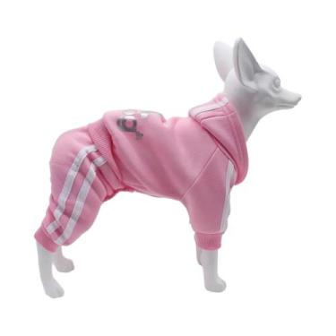 Imagem de Macacão Para Cães Pequenos, Roupa Esportiva De Primavera Adidog Para C