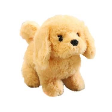 Imagem de Simulação: Pelúcia, cachorrinho elétrico, brinquedo de estimação, cão 