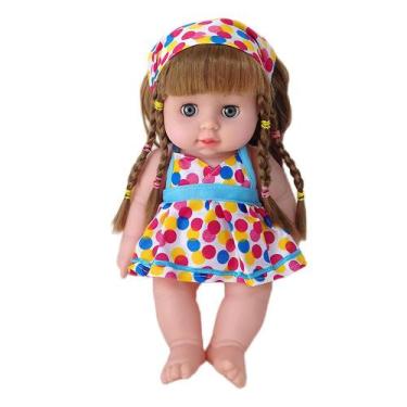 Imagem de Bonecas Bonecas Afro-Americanas Bonecas Lifelike 12 Polegadas Baby Pla
