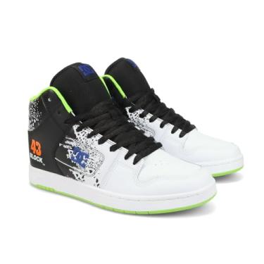 Imagem de DC Shoes 43i Manteca 4 HI Tênis masculino casual de skate, Preto/Branco/Multi, 40