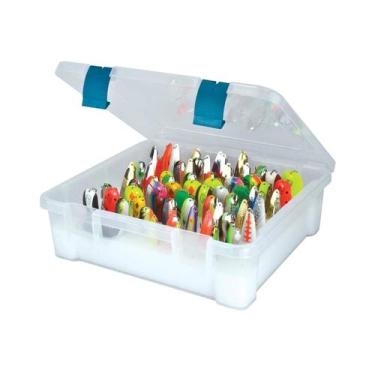 Imagem de Estojo Para Pesca Plano Em Plástico Spoon Box Xxl Prolatch - P/ 66 Col