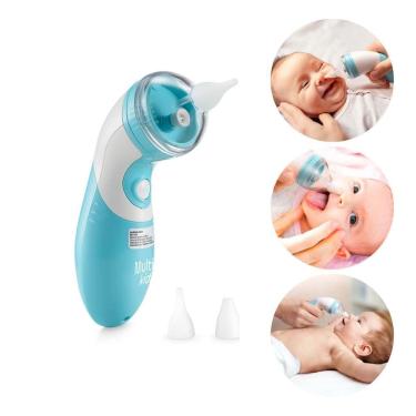 Imagem de Aspirador Nasal Elétrico Azul Perfect Baby Multikids Baby - BB1165
