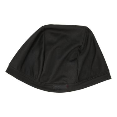 Imagem de Boné de Caveira Com Cúpula Careca de Resfriamento, Forro de Capacete, boné de Absorção de Suor, Poliéster Respirável Durável, Garante a Segurança da Motocicleta (Preto)