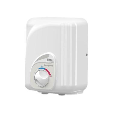 Imagem de Aquecedor Elétrico Para Piscina Cardal Aq251 Compacto Branco 220v (4000w)