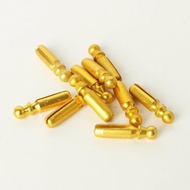 Imagem de MUXIANG 10 filtros de metal de 3 mm para cachimbo de tabaco, filtro reutilizável para acessórios de tubos de madeira