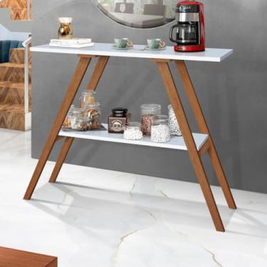 Imagem de Aparador Decorativo Compacto Sala Corredor Multifuncional