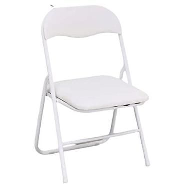 Imagem de NEWCES Cadeira dobrável portátil confortável cadeira de evento respirável almofada de alta resiliência cadeiras de sala de jantar para casa (cor: F, tamanho: 28x17x15 polegadas)