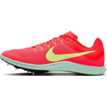 Imagem de Nike Zoom Rival Track & Field Distance Spikes (FZ9653-600, carmesim brilhante/pouco volt/explosão de limão/coral lavado), Crimson brilhante/pouco volt/explosão de limão/coral lavado, 11.5 Women/10 Men
