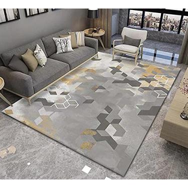 Imagem de Tapetes de área grande 3D tapete de chão macio lavável à máquina sala de estar quarto decoração de berçário tapete de chão C-160 * 230cm (Cor: F, Tamanho: 160 * 230cm)