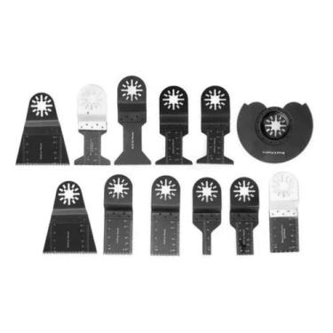 Imagem de Kit 12 Laminas De Corte Acessórios Para Ferramenta Oscilante - SG UTIL
