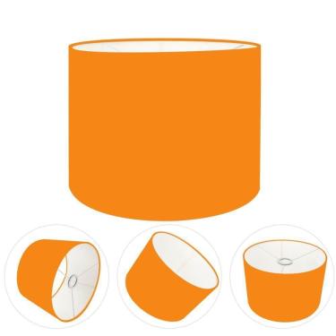 Imagem de Cúpula Abajur Cilíndrica Cp-7014 ø35x21cm Laranja
